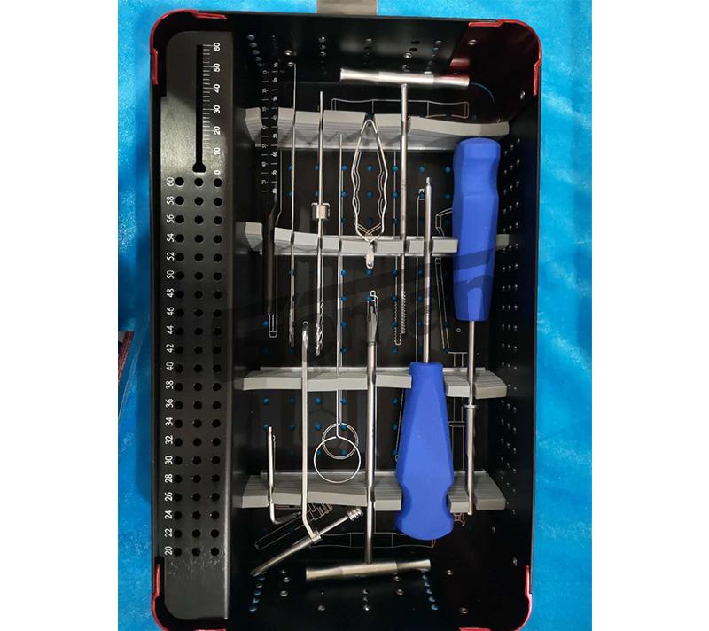 Cannulated screw set