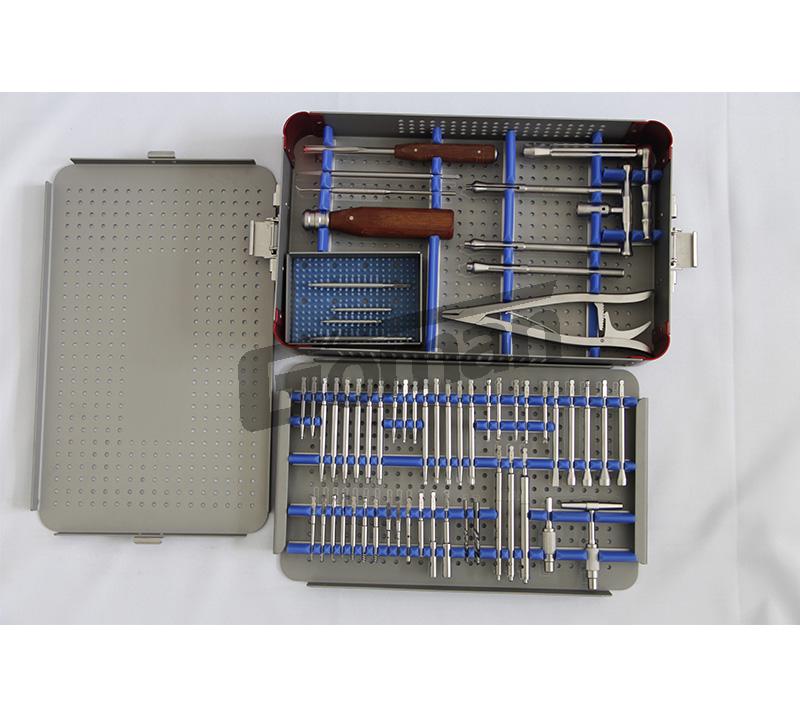 Broken screw extractor set